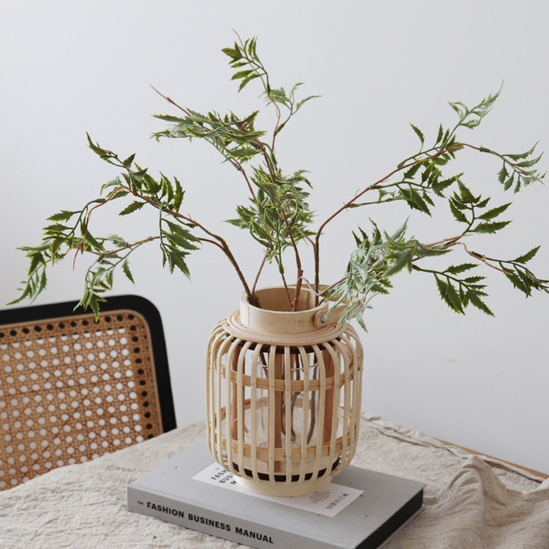 Decorative Lamp Shade Made of Natural Bamboo Bowlift
