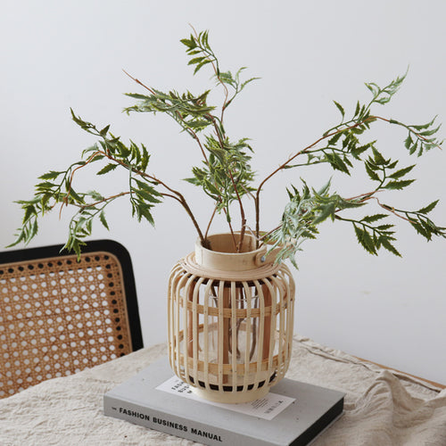 Decorative Lamp Shade Made of Natural Bamboo Bowlift