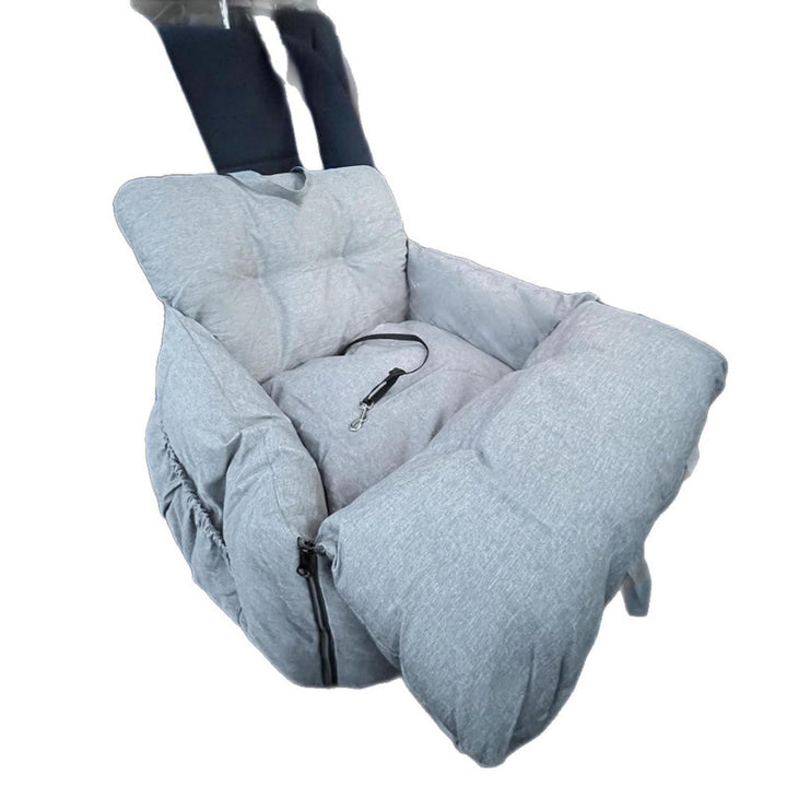 Padded pet car seat Bowlift