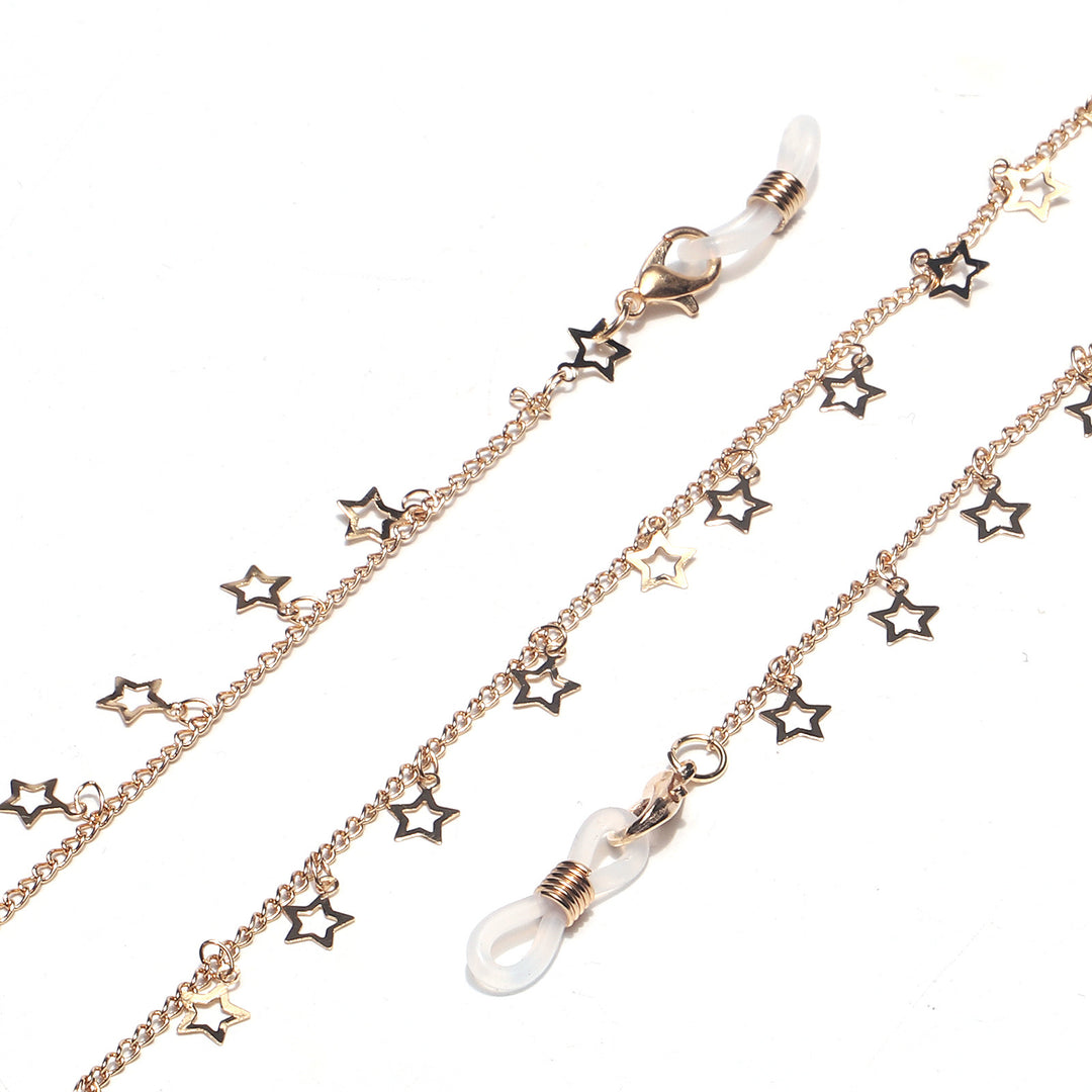 Star-Accented Eyewear Chain Bowlift