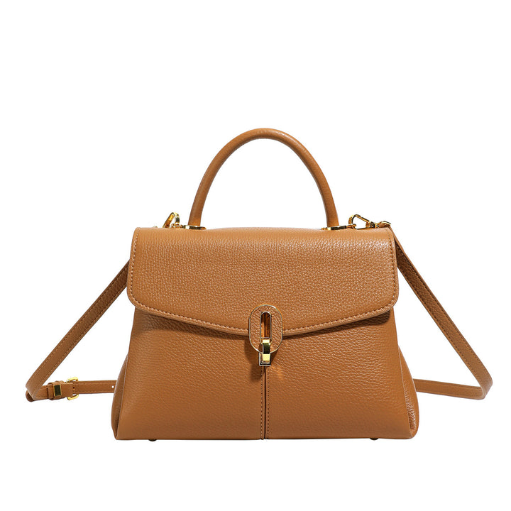 Elegant Handcrafted Structured Handbag Bowlift