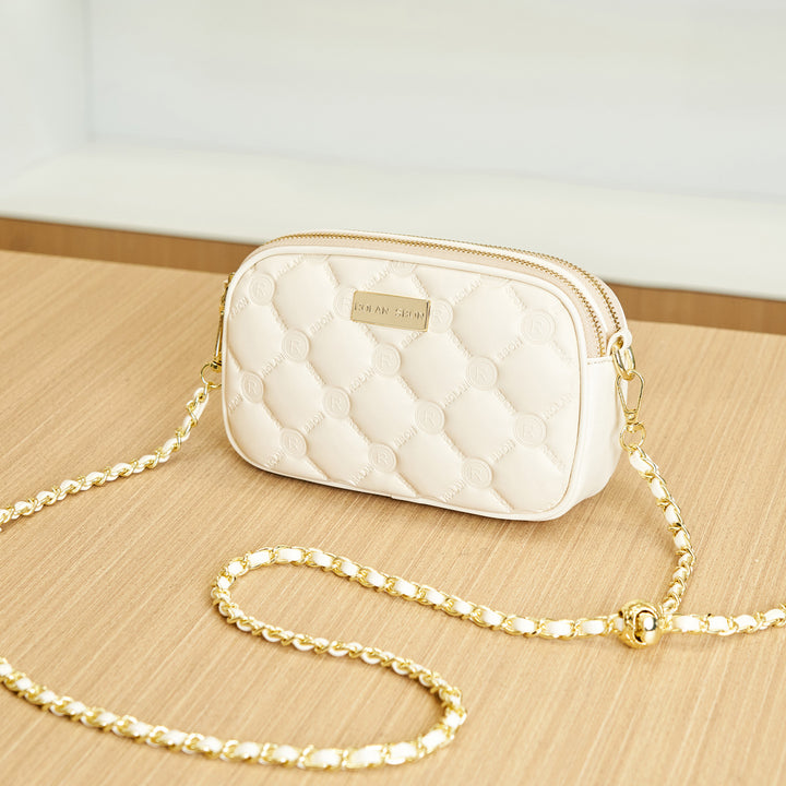 Quilted Crossbody Clutch Bag