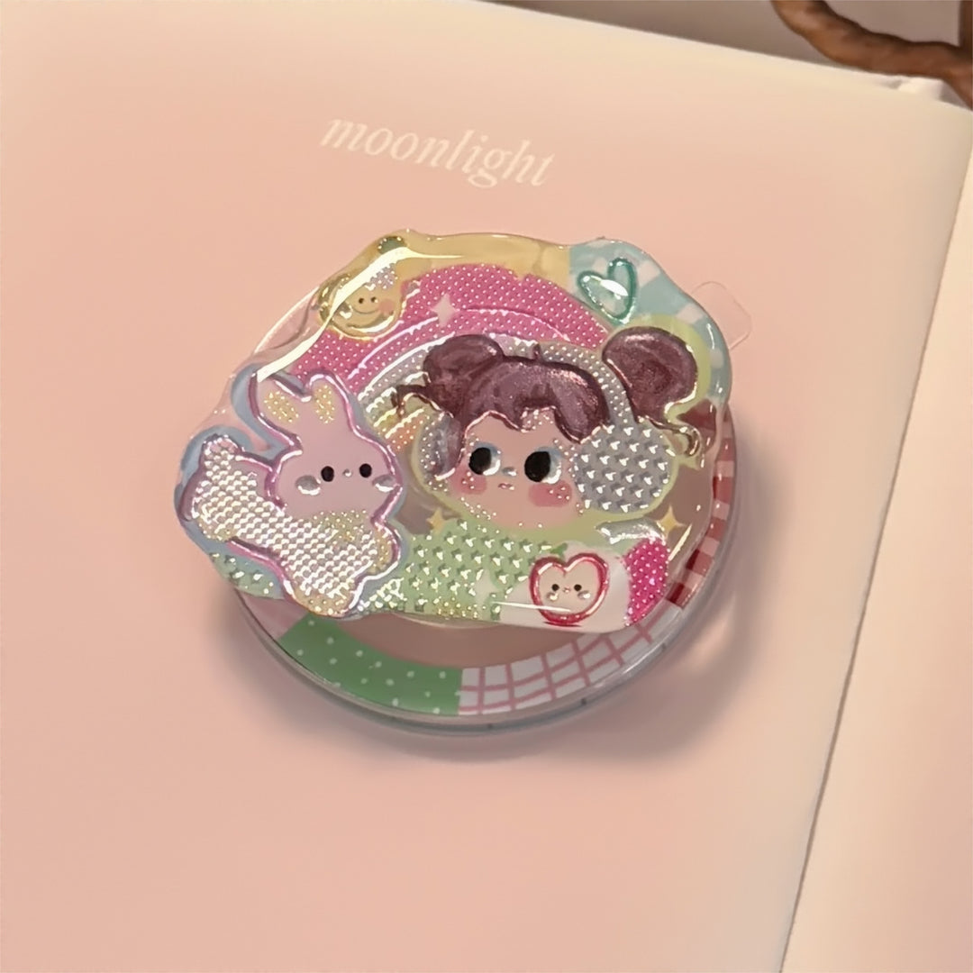 Kawaii Elephant Smartphone Finger Holder Case Bowlift