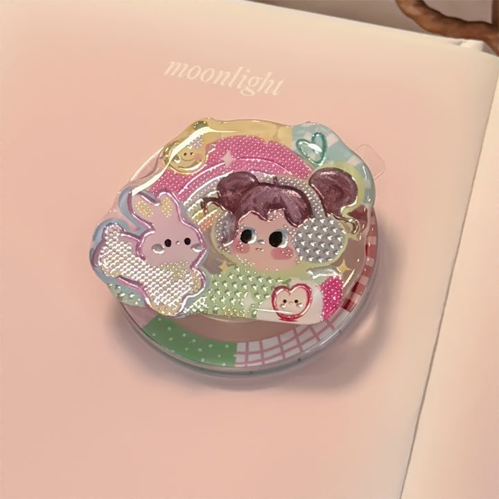 Kawaii Elephant Smartphone Finger Holder Case Bowlift
