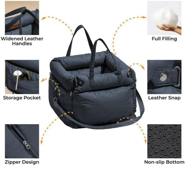 Dog Car Seat Bowlift