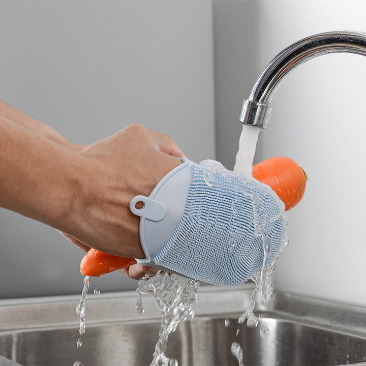 Silicone hair cleaning glove with massage function Bowlift