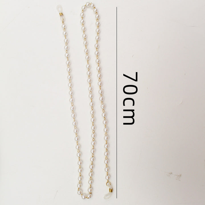 Star-Embellished Eyewear Chain Bowlift