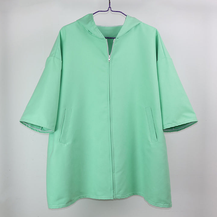 Water-repellent hooded coat Bowlift