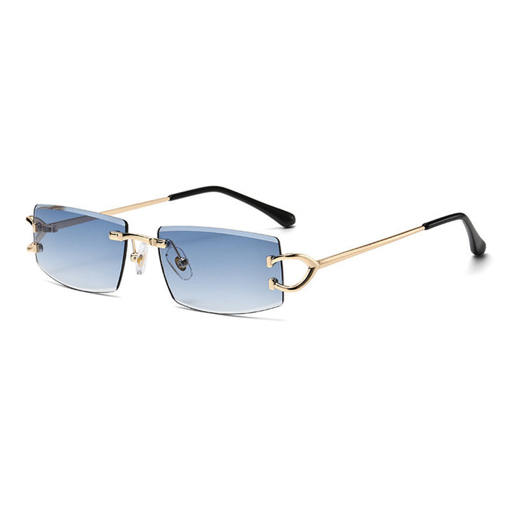 Women Elegant Minimalist Sunglasses with Unique Metal Details Bowlift