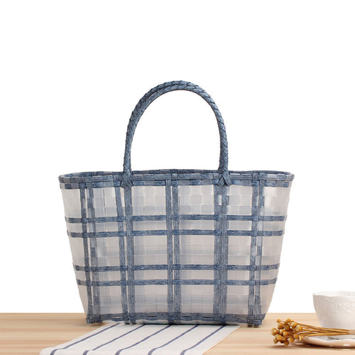 Spacious beach bag with transparent design Bowlift
