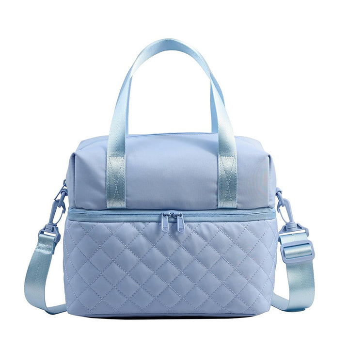 Practical Quilted Tote Bag Bowlift