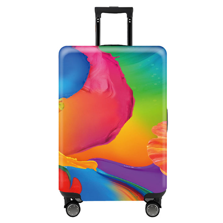 Artistic Travel Hard Shell Suitcase Bowlift
