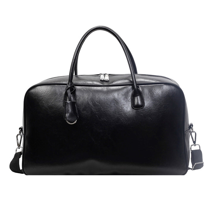 Elegant and Spacious Travel Bag Made of Faux Leather Bowlift