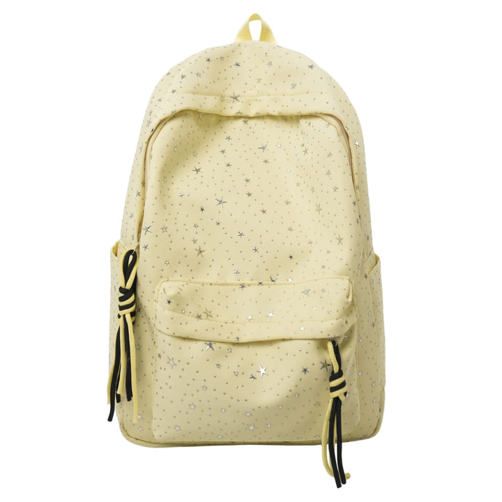 Star-Embellished Lightweight Backpack Bowlift