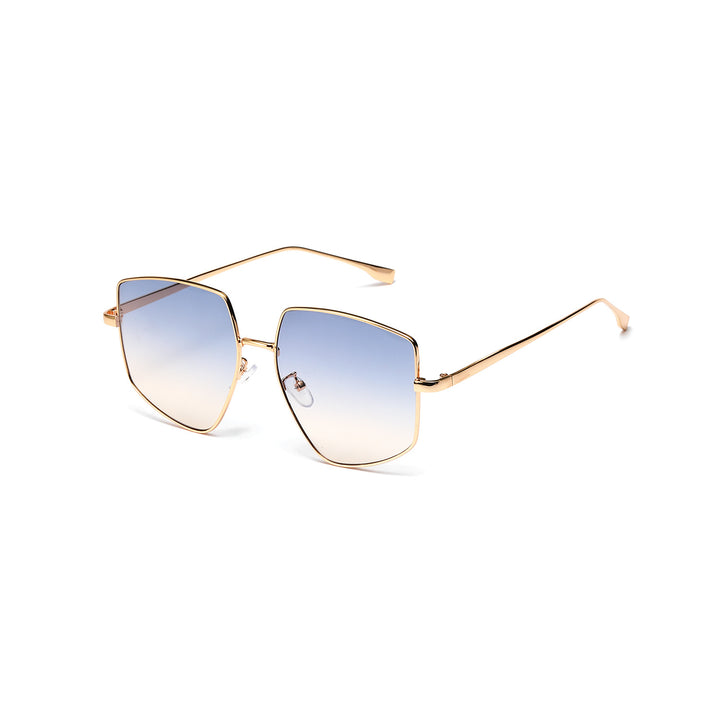 Women's square sunglasses with elegant metal frame Bowlift