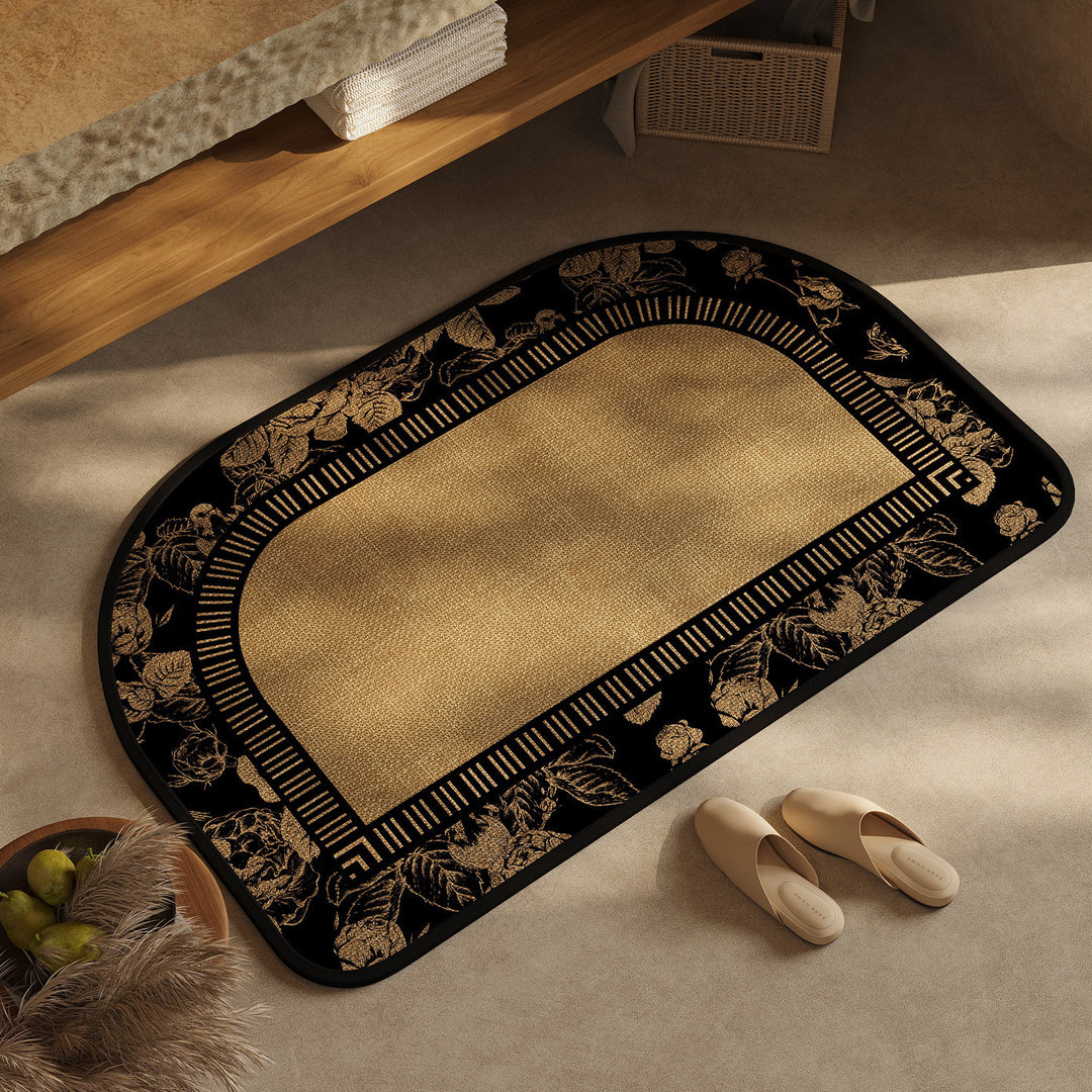Chic Geometric Design Bath Mat Bowlift