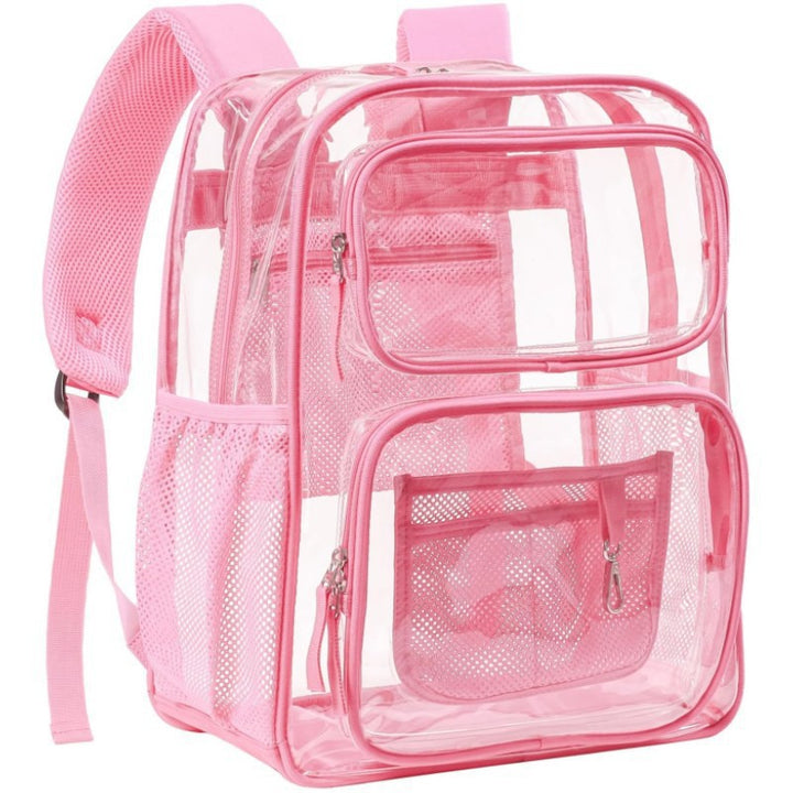 Transparent Backpack with Multiple Compartments Bowlift