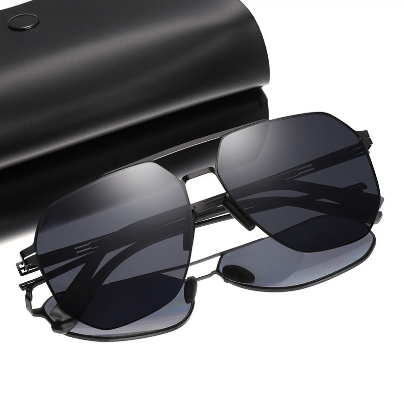 Premium Geometric Frame Sunglasses Bowlift