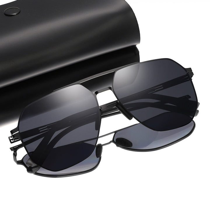 Premium Geometric Frame Sunglasses Bowlift