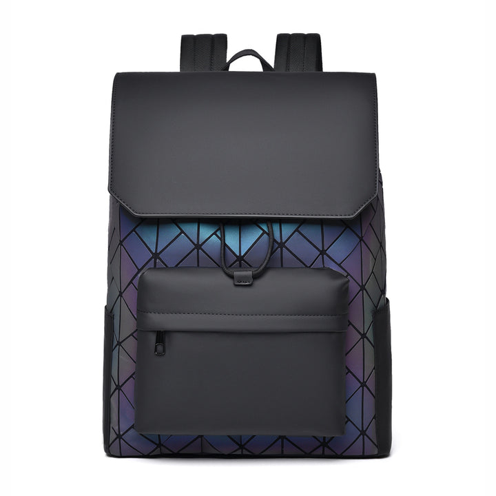 Stylish Geometric Pattern Backpack Bowlift