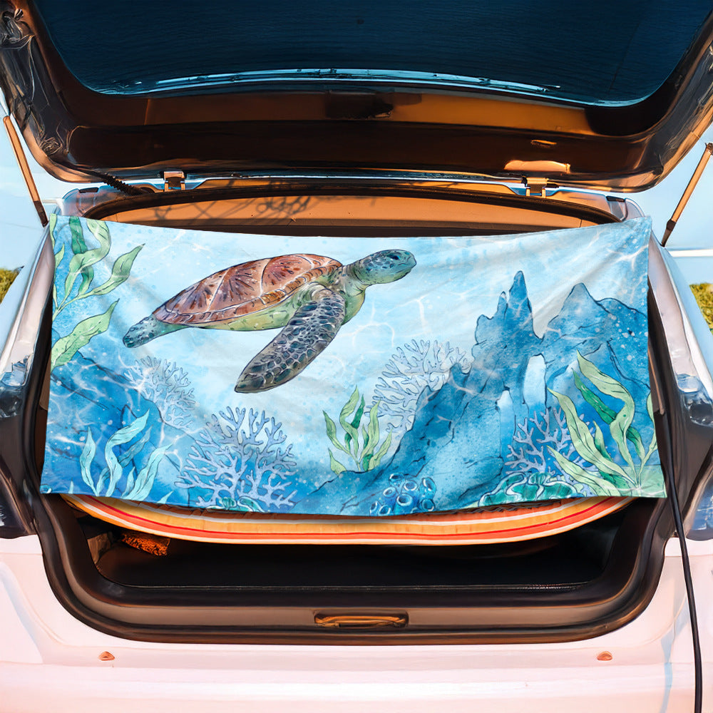 Beach blanket with cheerful summer motif Bowlift