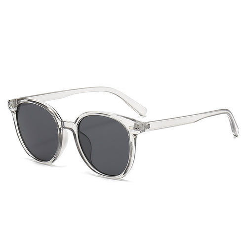 Vintage-Inspired Round Frame Sunglasses