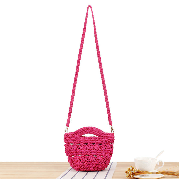 Hand-knotted shoulder bag Bowlift