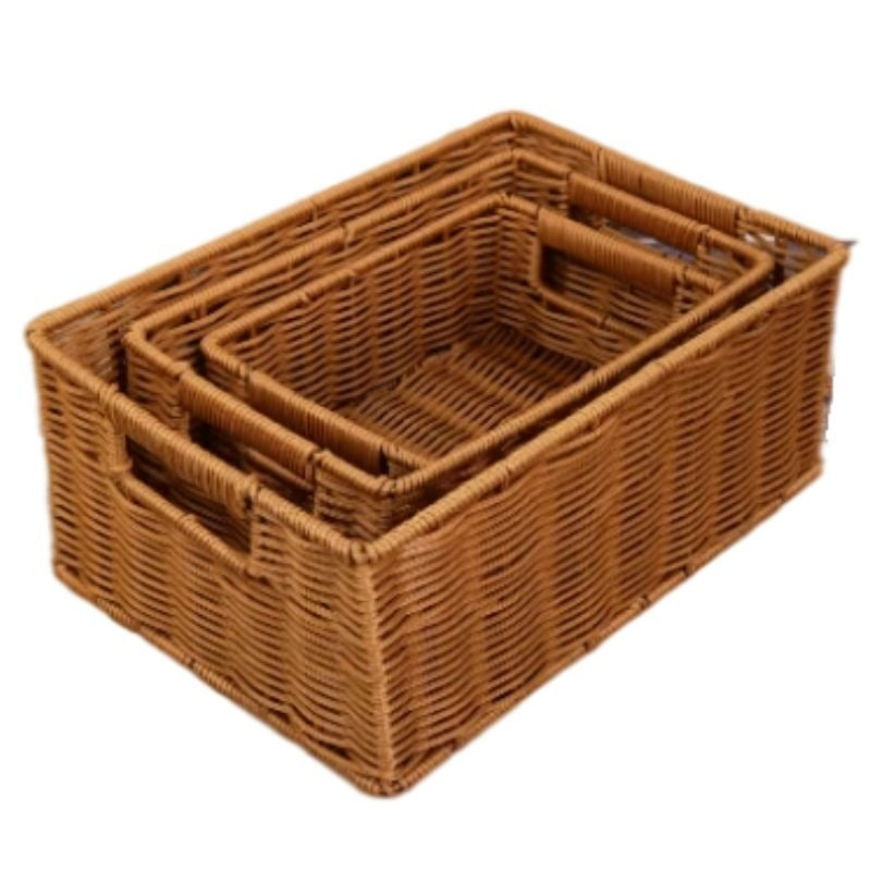 Ladies elegant woven storage basket set Bowlift
