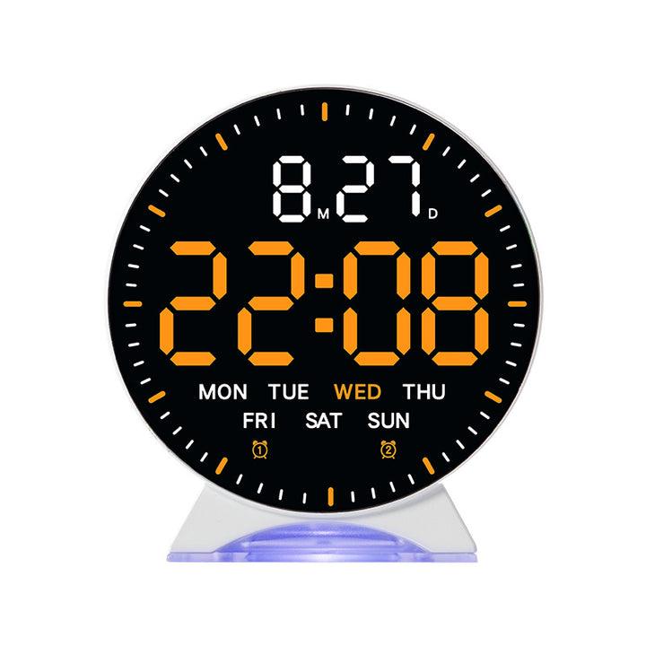 Digital multifunction alarm clock with calendar and temperature display Bowlift