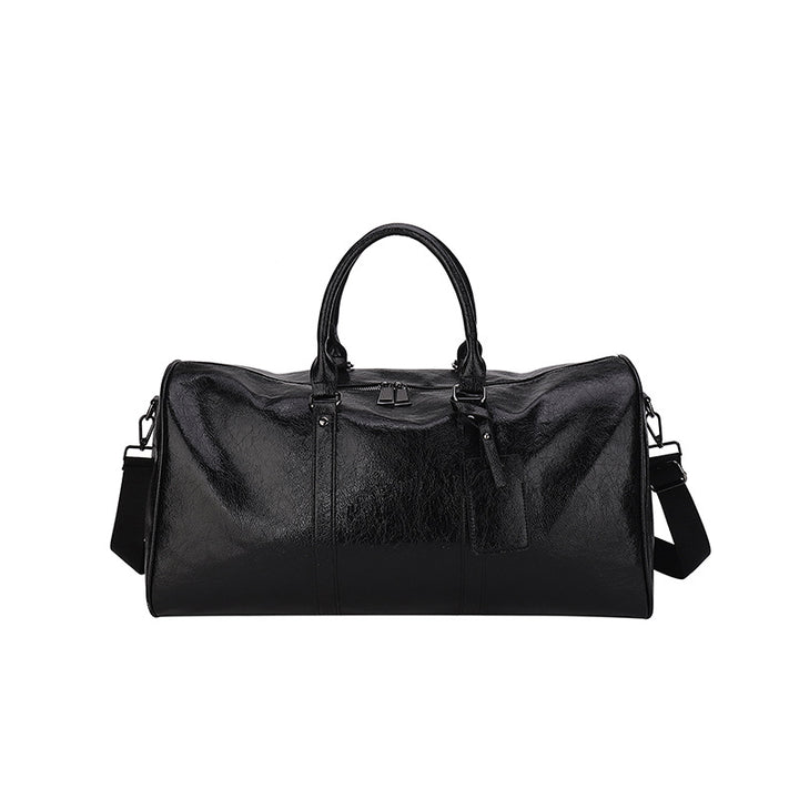 Luxury Leather Weekend Duffel Bag Bowlift