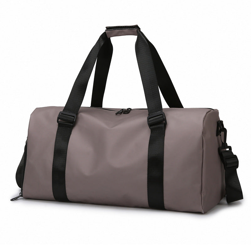 Sporty Travel Bag With Water-Repellent Material And Multiple Compartments Bowlift