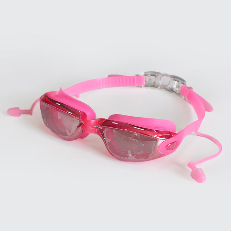 Anti-Fog Swimming Goggles Bowlift