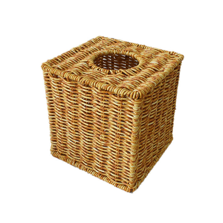 Woven Rectangular Storage Basket Bowlift