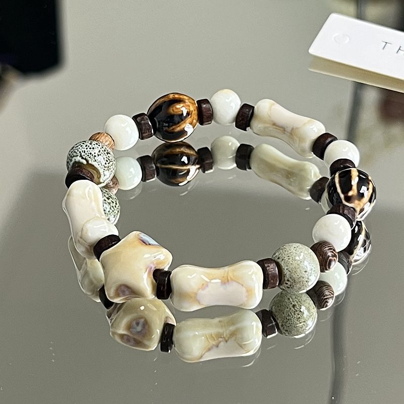 Heart-Shaped Beaded Bracelet Bowlift