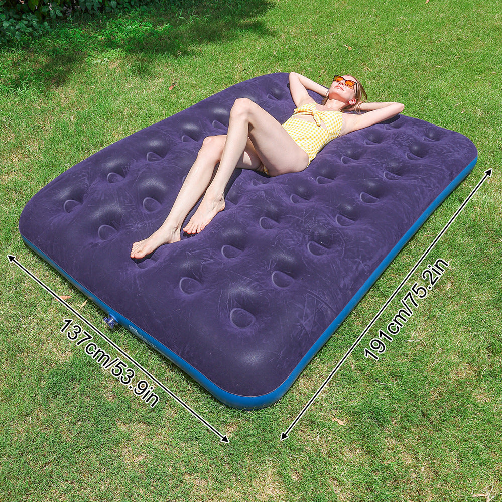 Women's Comfortable Inflatable Lounge with Soft Surface Material Bowlift