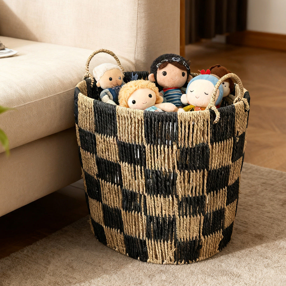 Handwoven storage basket Bowlift