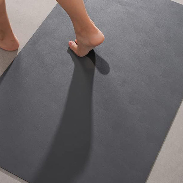 Textured Bath Rug Bowlift
