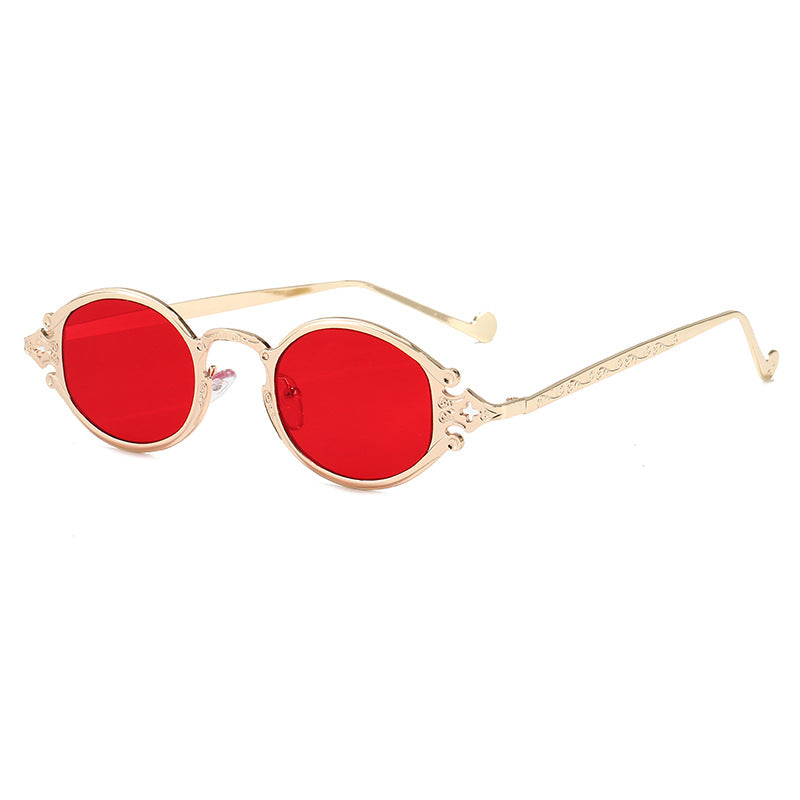 Fashionable sunglasses with elegant curved frame Bowlift