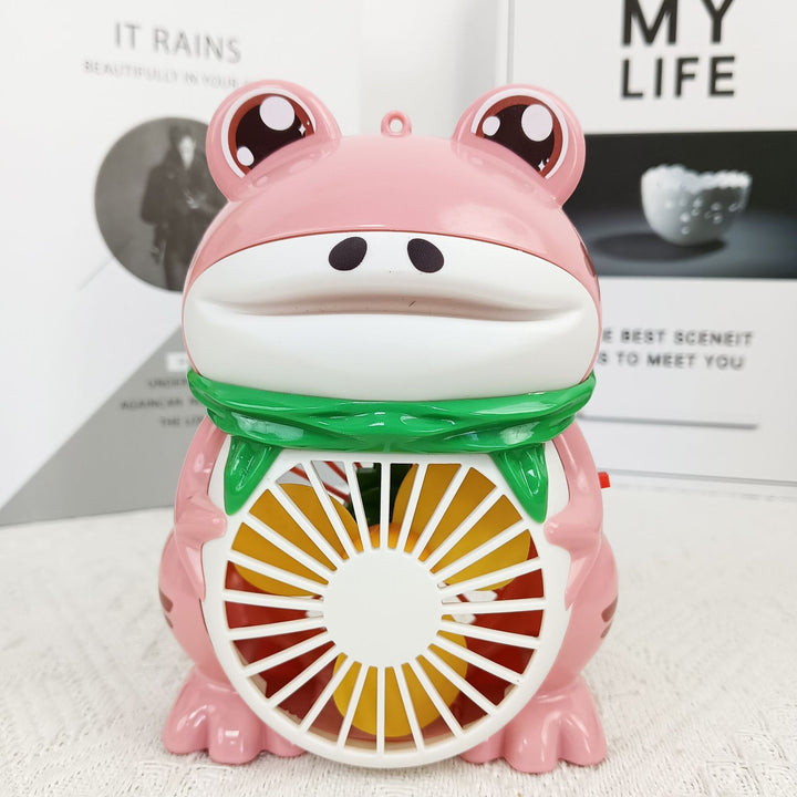 Unisex Portable Frog Fan Bowlift