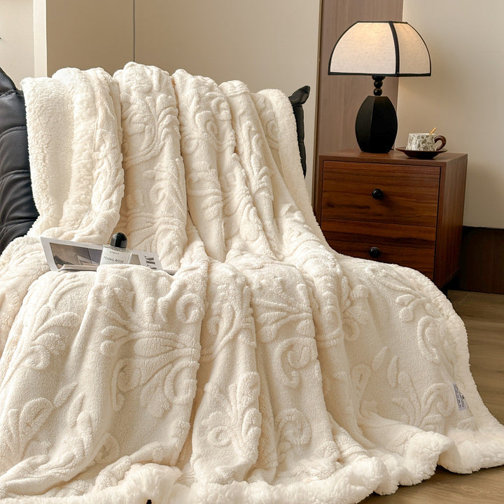 Plush Throw Blanket Bowlift