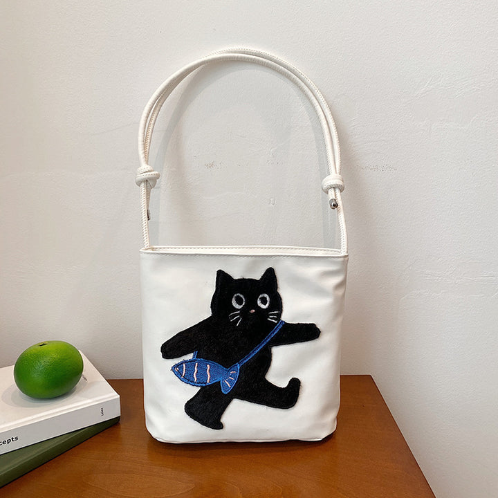 WoCute Teddy Bear Patch Handbag Bowlift
