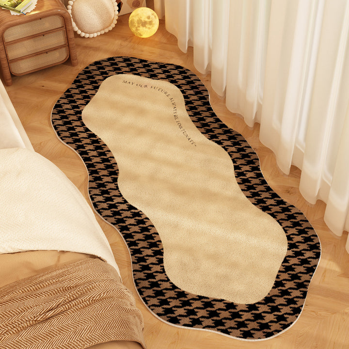 Modern Wavy Shape Area Rug