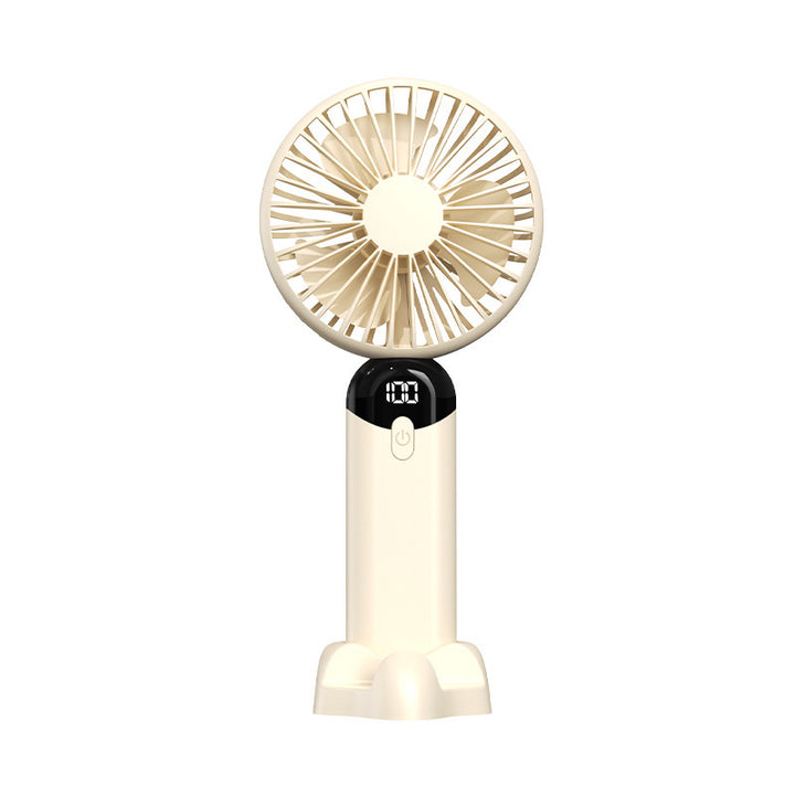 Unisex Portable Rechargeable Handheld Fan Bowlift