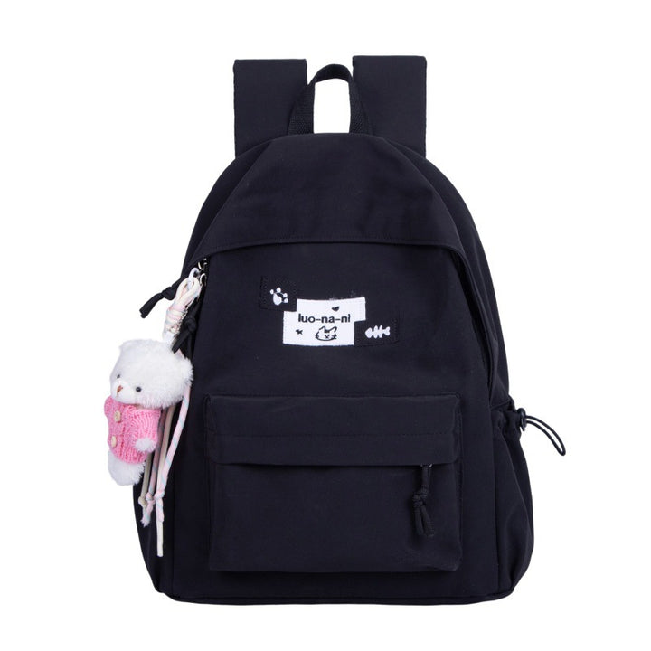 Adorable Character Design School Backpack Bowlift