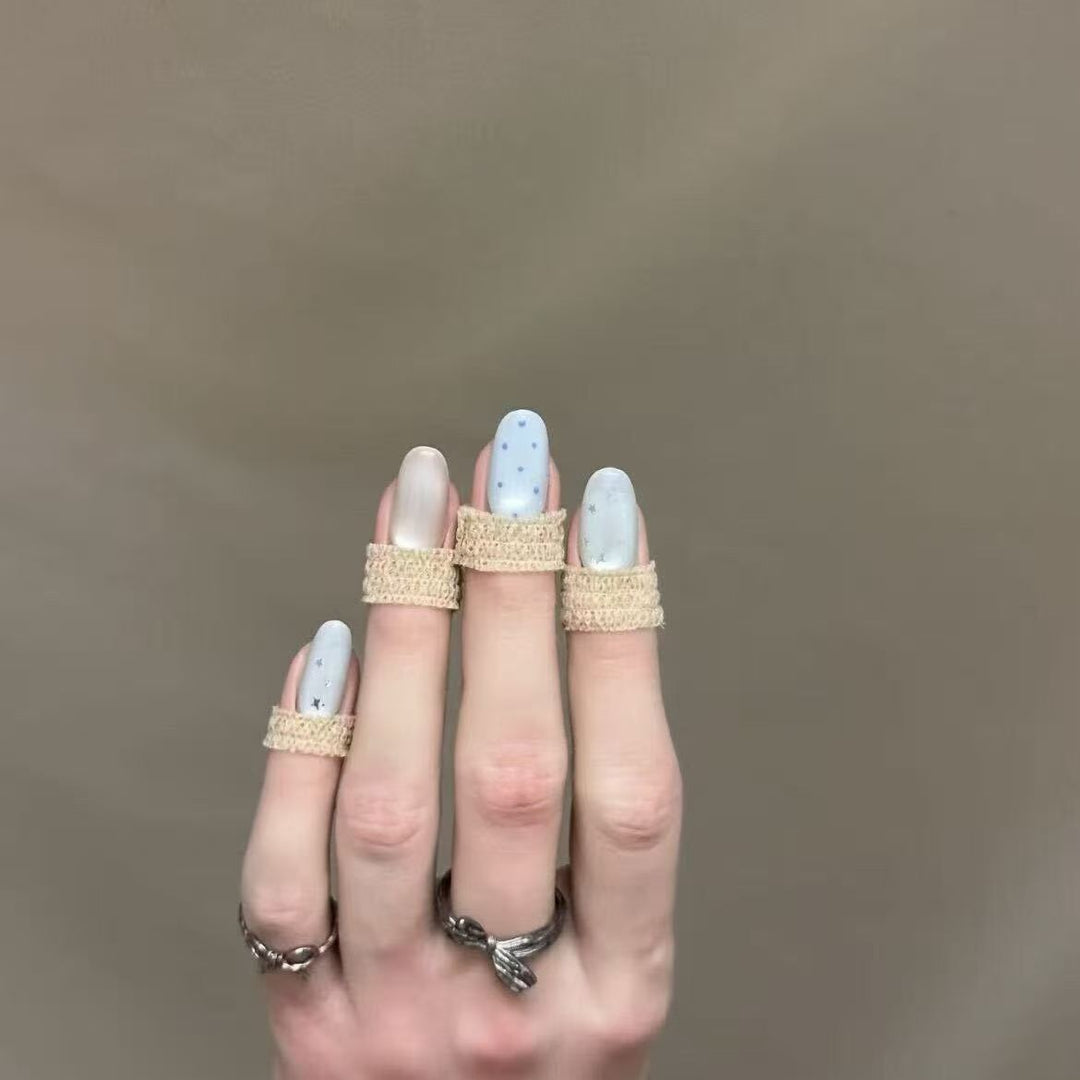 Artistic Press-On Nail Wraps Bowlift