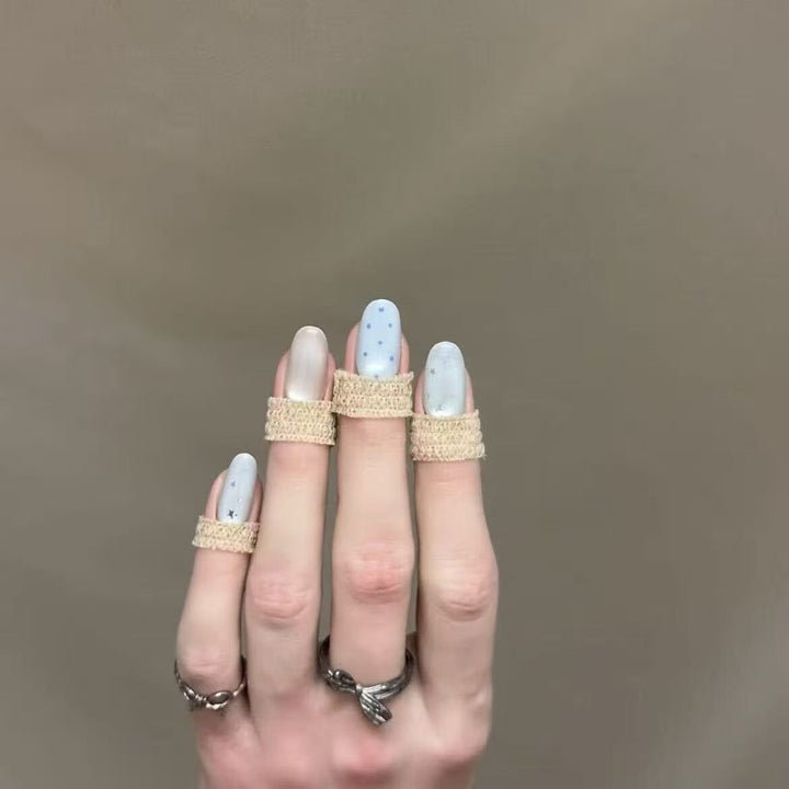Artistic Press-On Nail Wraps Bowlift