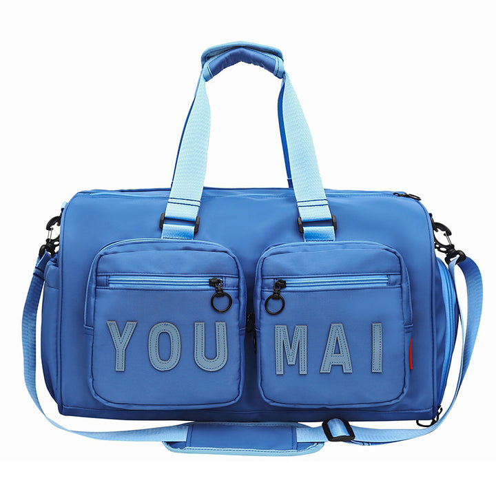 Sleek Multi-Functional Sports Duffel Bag