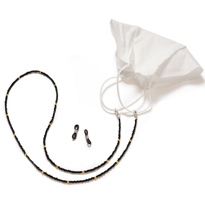 Multi-Strand Beaded Eyewear Chain Bowlift