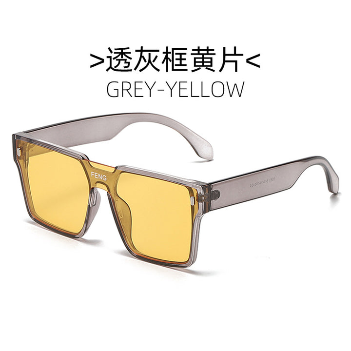 Women's fashionable square sunglasses in urban style Bowlift