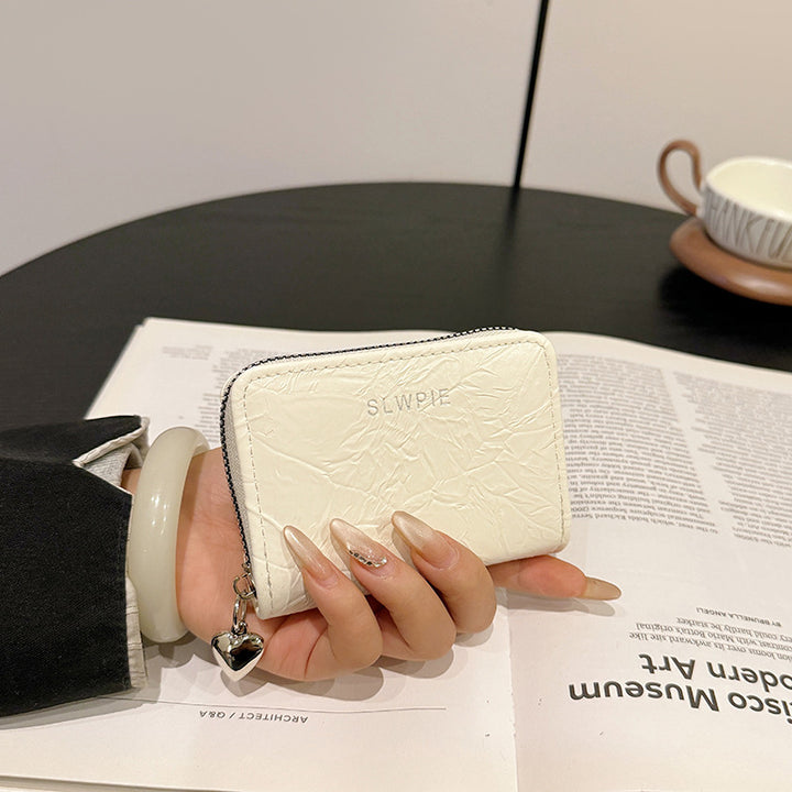 Compact Zippered Card Holder